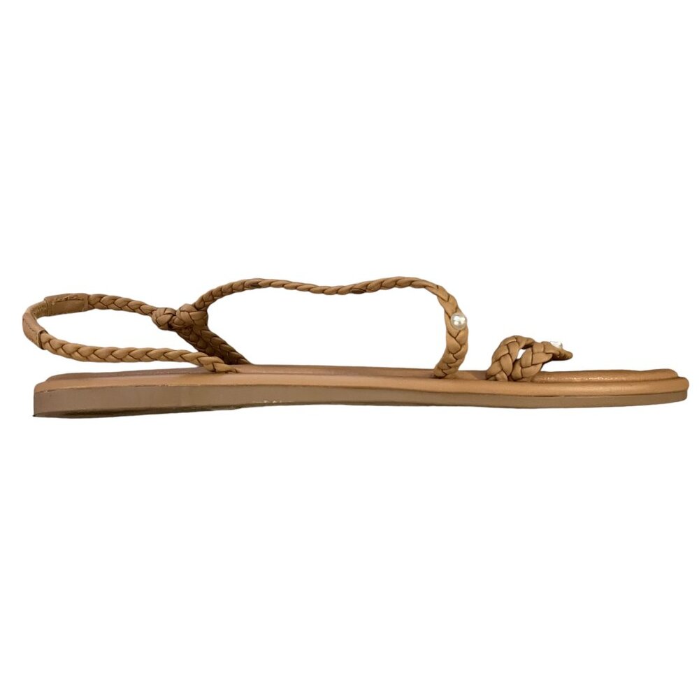 LIKE NEW Universal Thread Beige Sandals Size 7 - Picture 2 of 3